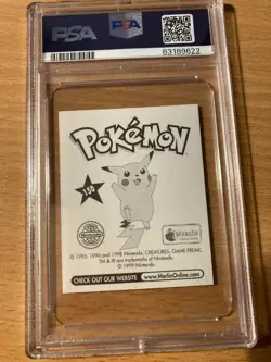 PSA 5 mewtwo 1999 merlin Pokemon - Image 2