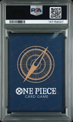 2025 ONE PIECE OP10-ROYAL BLOOD SPECIAL ALTERNATE ART CHARLOTTE FLAMPE PSA 9 - Image 2