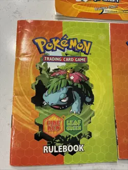 Pokemon EX FireRed & LeafGreen Card List And Rule Book Plus Expedition Card List - Image 3