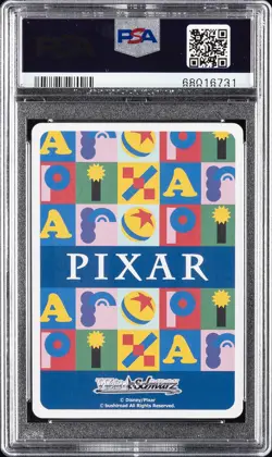 2022 WEISS SCHWARZ JAPANESE PIXAR CHARACTERS #T42 SULLEY & MIKE & BOO PSA 10 - Image 2