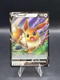 Eevee V SWSH065 SWSH: Sword & Shield Promo Cards Holo - Image 1
