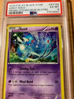 PSA6 azelf promo steam siege blisters 2016 black star promo XY 2016 Pokemon - Image 1