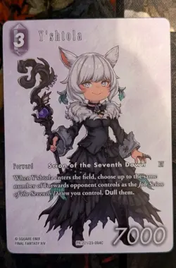 Final Fantasy TCG Fanfest 2026 Y'Shtola + A-006 Promo Cards - Image 3