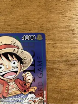 Monkey D. Luffy P-037 One Piece Promo Card TCG 1st Anniversary Stamped Foil - Image 4