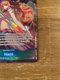 One Piece Nami (Premium Card Collection -Best Selection Vol. 1-) OP02-036 - Image 3