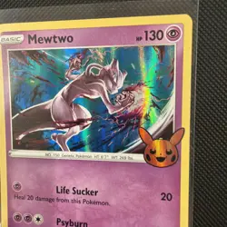 Pokemon TCG Mewtwo Trick or Trade 2022 Holo Rare Card 56/172 NM - Image 2