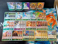 One Piece | Purple/Green Lim ODYSSEY Deck Core (80 Cards) (OP09) - Image 1