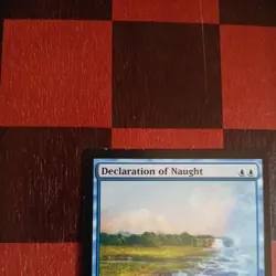 Mtg Declaration of Naught MP/LP Morningtide Rare Magic the Gathering Card - Image 3