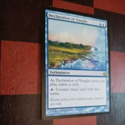 Mtg Declaration of Naught MP/LP Morningtide Rare Magic the Gathering Card - Image 4