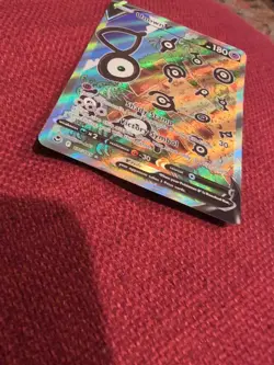 Unown V (Alternate Art) 177/195 SWSH12: Silver Tempest Ultra Rare Pokemon Card - Image 2