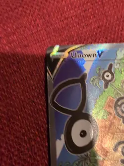 Unown V (Alternate Art) 177/195 SWSH12: Silver Tempest Ultra Rare Pokemon Card - Image 4