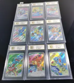 Pokemon TCG S-Chinese 30th Anniv First Partner Holo Card Set 30th 9-Pyxis gold10 - Image 1