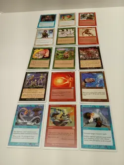 Magic the Gathering MIXED 15 cards. Includes (Final Fortune, 6 edition) - Image 2