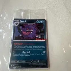 Pokemon Gengar GameStop Promo Exclusive TCG Card 050/088 English - Image 1