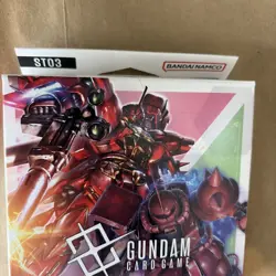 ST03 Gundam Card Game Starter Deck Zeon’s Rush NEW SEALED 2016 - Image 2