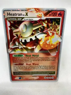Pokemon Heatran Lv.X DP31 Promo Holo Rare Card - Image 4