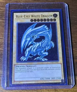Blue-Eyes White Dragon OP28-EN001 Ultimate Rare OTS 28 MINT Yugioh Card Yu-Gi-Oh - Image 1