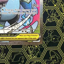 Mega Charizard x EX 023 Me: Mega Evolution Promo Holo Pokemon Card A - Image 5