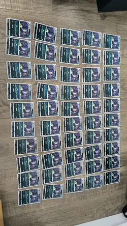 Lot of 50 Chinese Umbreon Pokemon TCG Cards NM Bulk CG08 - Image 1