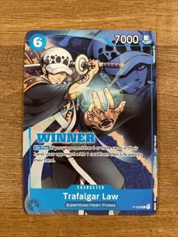Trafalgar Law (Tournament Pack Vol. 1) P-009 One Piece Promotion Cards Winner - Image 1