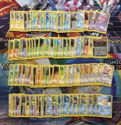 Vintage Pokemon Card Lot E Series Fire 104 Cards NM Jigglypuff Houndoom - Image 1