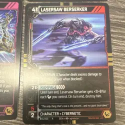 Radacs GEN Card Lot (4) The Prodigy, Hive Dynamics, Redline, Lasersaw Berserker - Image 5