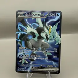 Black Kyurem ex 218/191 (SSP) Surging Sparks NM Full Art Pokemon Card - Image 1