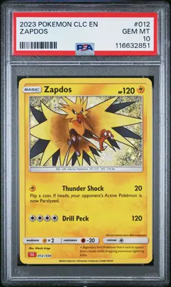 POKEMON CLC-TRADING CARD GAME CLASSIC CHARIZARD & HO-OH EX DECK ZAPDOS PSA 10 - Image 1