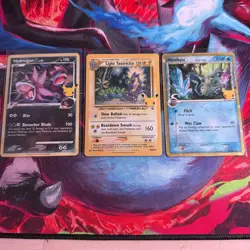 Pokemon TCG Celebrations Lot 3 Cards Light Toxtricity Mimikyu Hydreigon - Image 1
