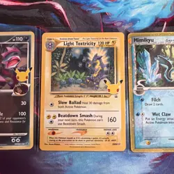 Pokemon TCG Celebrations Lot 3 Cards Light Toxtricity Mimikyu Hydreigon - Image 3