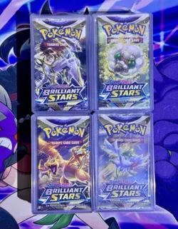 Pokemon TCG Brilliant Stars Booster Art Pack Lot (32 Packs) FACTORY SEALED 🔥🐲 - Image 1