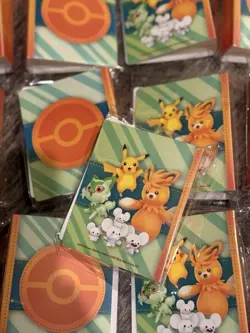 17 Lot Pokemon TCG: Mini Binder Portfolio - Paldea Adventure Chest - Brand New - Image 1