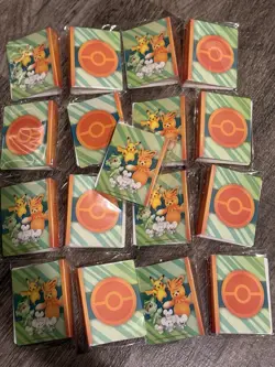 17 Lot Pokemon TCG: Mini Binder Portfolio - Paldea Adventure Chest - Brand New - Image 2
