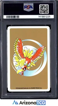 Pokemon 2000 Spinarak 167 Jack Of Diamonds Gold Playing Card Japanese PSA 10 - Image 2