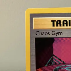 Chaos Gym 102/132 Gym Challenge Regular Vintage Pokemon Card Near Mint - Image 2