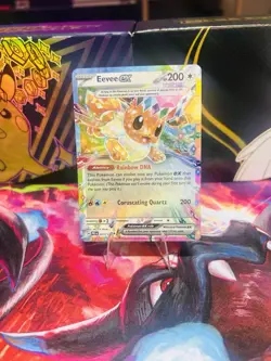 Eevee ex 75/131 Prismatic Evolutions Double Rare - Pokemon TCG Near Mint - Image 2