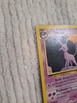 Espeon Regular Rare 20/75 Neo Discovery Unlimited - MP English Vintage Pokemon - Image 3