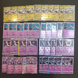 39*Lot Pokemon TCG Chinese RR/R csv5C 039/129 Mewtwo ex Holo #21 KB72 - Image 1