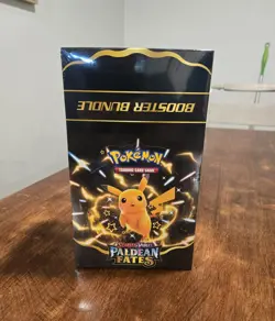 Pokemon Paldean Fates Booster Bundle CASE Display (10 Bundles) Factory Sealed - Image 1