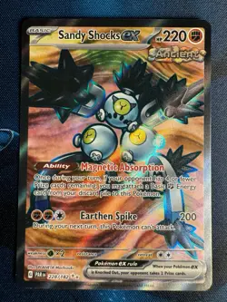 Sandy Shocks EX 228/182 Paradox Rift Full Art Ultra Rare Near Mint/Mint Fresh - Image 1