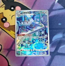 Magnezone 131/128 Holo Art Rare Sword & Shield Full Art Pokemon Card USA Seller - Image 1