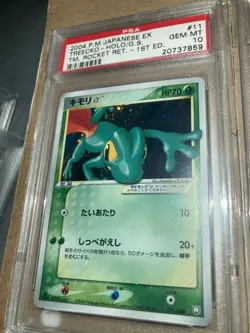 Treecko Gold Star Holo 011/084 Team Rocket Strikes Back Gem-Mint 10 1st Ed - Image 4
