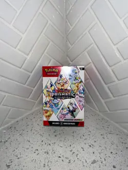 Pokemon TCG Scarlet Violet Prismatic Evolutions Booster Bundle - Factory Sealed - Image 1