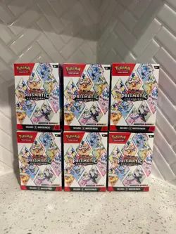 Pokemon TCG Scarlet Violet Prismatic Evolutions Booster Bundle - Factory Sealed - Image 3