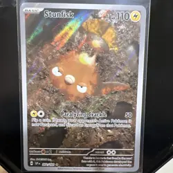 Stunfisk # 202/191 Illustration Rare | Pokemon TCG - 2024 Surging Sparks | NM - Image 1