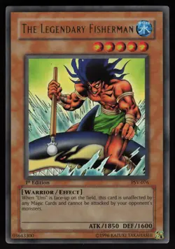 The Legendary Fisherman PSV-076 1st Edition Ultra Rare YU-GI-OH - Image 1