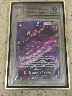 One Piece St. Jaygarcia Saturn OP13-083 Alt Art BGS 10 - Image 1