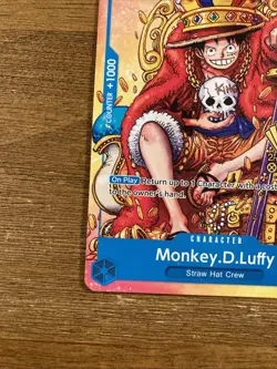 2024 One Piece 2nd Anniversary Tournament Participant Monkey D Luffy Promo P-043 - Image 2