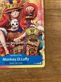 2024 One Piece 2nd Anniversary Tournament Participant Monkey D Luffy Promo P-043 - Image 3