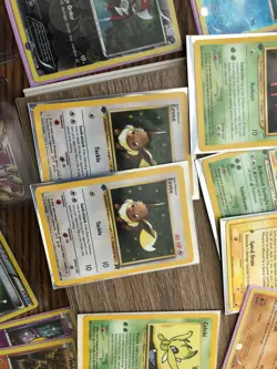 Unplayed Mint Sleeved Pokemon Cards Lot of 62 Vintage Holos and 1st Editions - Image 4